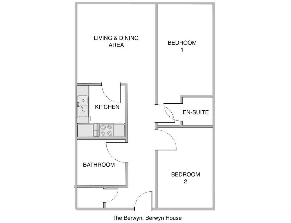 The Berwyn - Berwyn House Apartment Wrexham Exterior foto